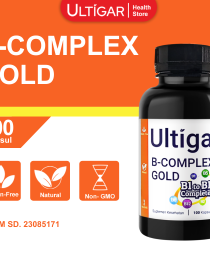 ULTIGAR B-COMPLEX GOLD - ISI 100 KAPSUL - SUPLEMEN KESEHATAN